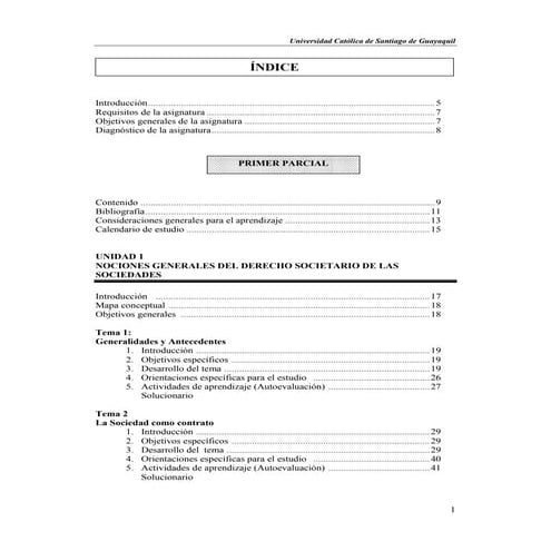 Texto Guía de Derecho Societario I