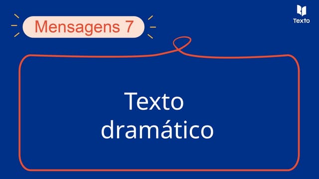 Texto dramático apresentação em power.PPTX