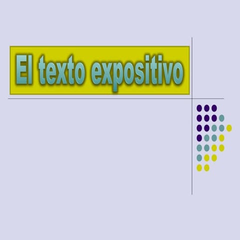 Texto expositivo