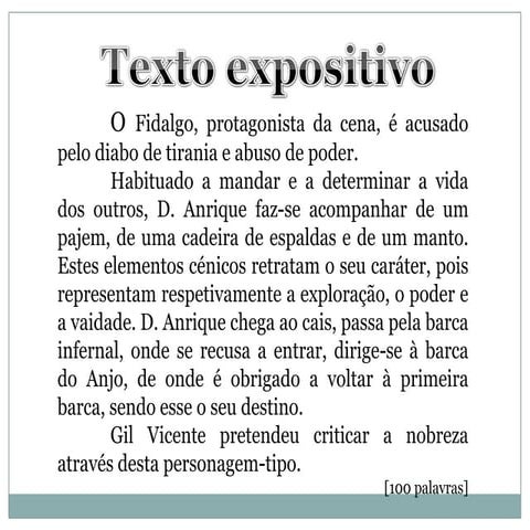 Texto expositivo