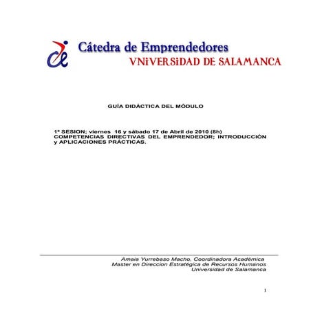 Texto formación en competencias emprendedoras