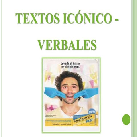 Texto icónico verbal