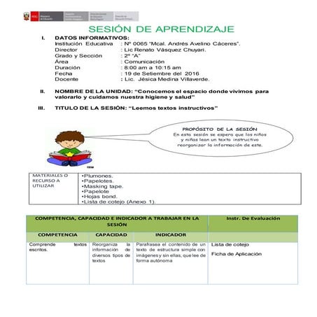 Texto instructivo 2do 19 set