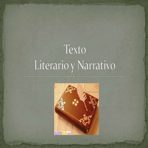 Texto narrativo