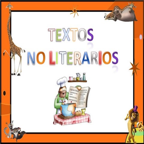 Texto no literario 