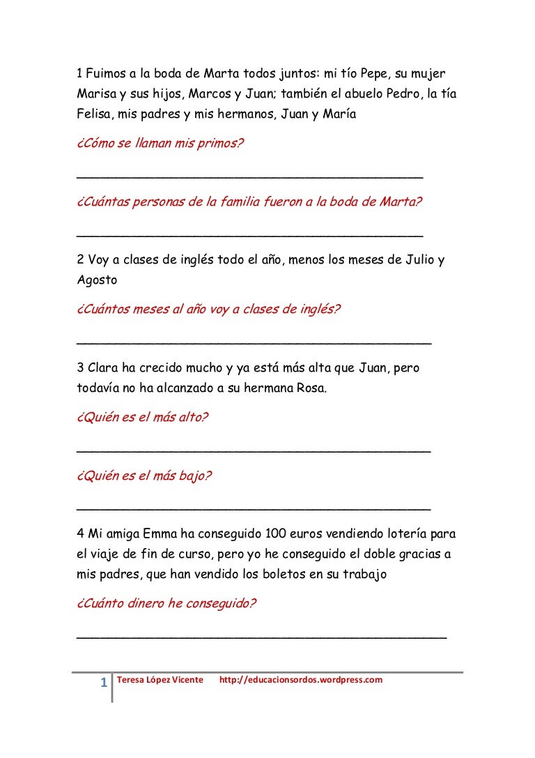 ejemplos de preguntas inferenciales para primaria textos cortos de lectura inferencial 2 ejemplos de preguntas inferenciales para primaria textos cortos de lectura inferencial 2
