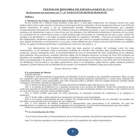 Textos de historia de españa 2014-15