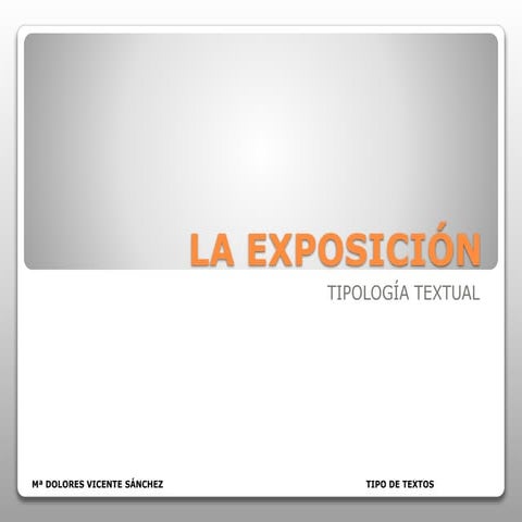 Textos expositivos