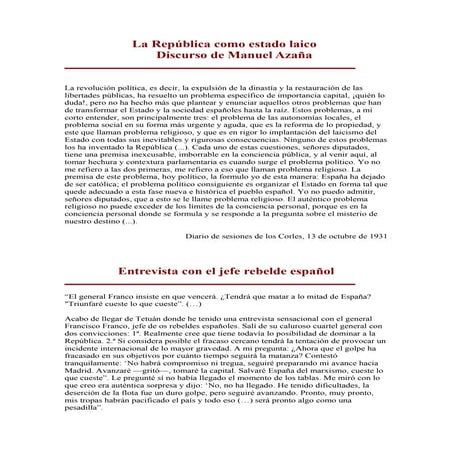 Textos historia de españa s.xx