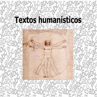 Textos humanísticos