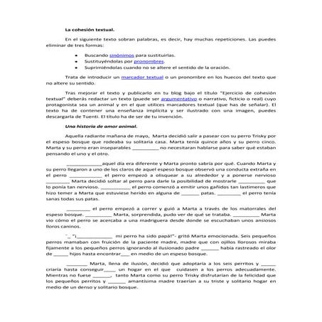 Textosincohesion