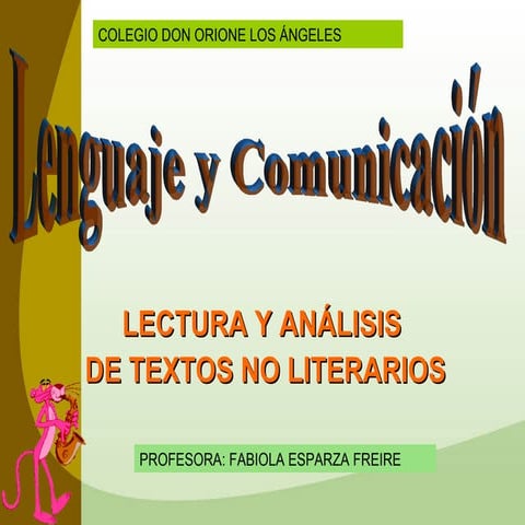 Textosnoliterarios