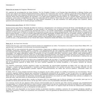 Textos recorrido géneros