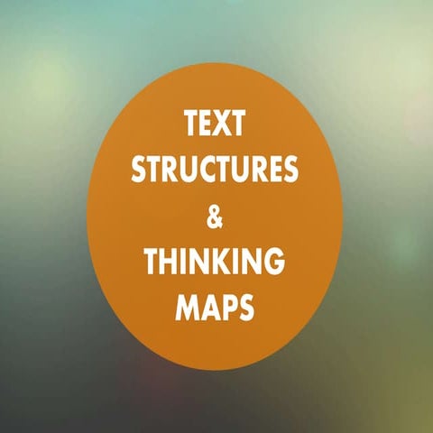 Text Structures and Thinking Maps | PPT