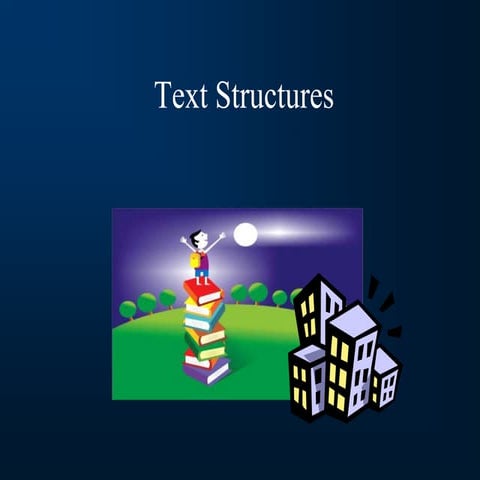 Text Structures Review For Teaching 4/5!