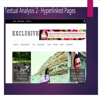 Ancilarly Textual Analysis 2-Hyperlinked pages