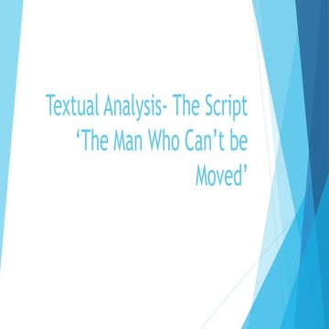 Textual analysis 3