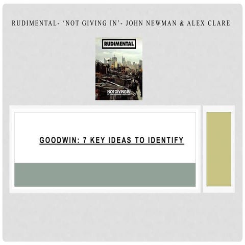 Textual analysis of not giving in- rudimental | PPTX