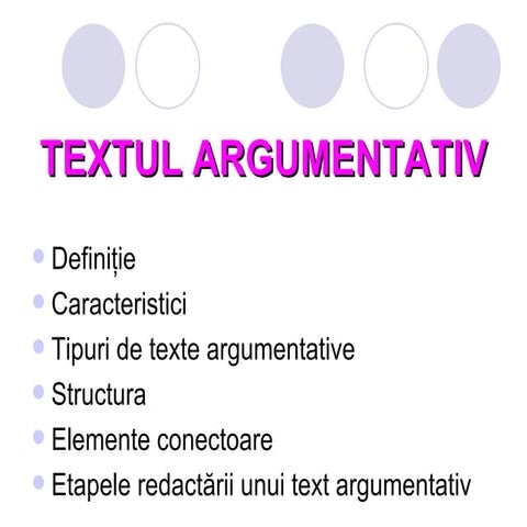 Textulargumentativ