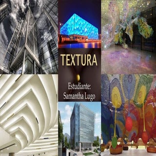 Textura en la arquitectura y el arte.