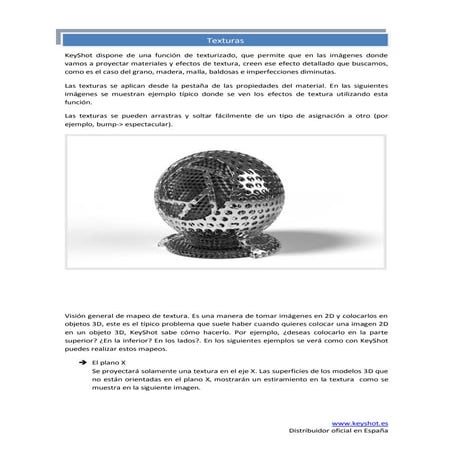 Texturas en modelos 3D