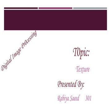 Texture (DIP)