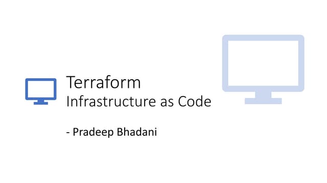 Terraform: Infrastructure as Code