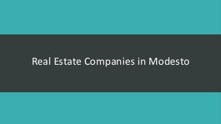 Find the Best Real Estate Company near You