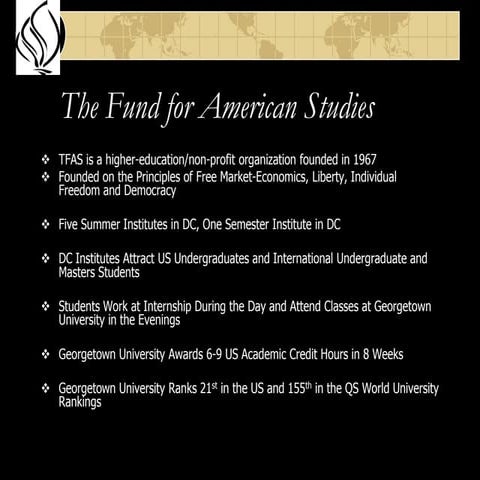 Tfas 2011 ppt recruitment