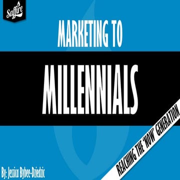 TFEA 2016 - Marketing to Millennials