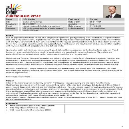 ATS Compliant Resume Template | PDF