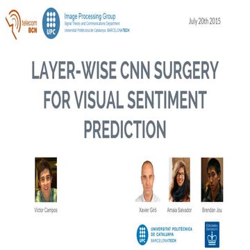 Layer-wise CNN Surgery for Visual Sentiment Prediction