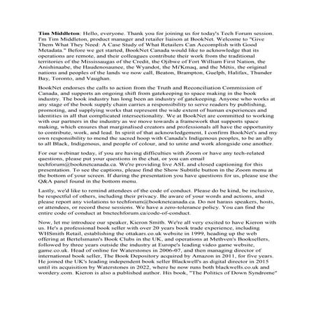 Transcript: Improving your metadata: Common issues and how to fix them ...