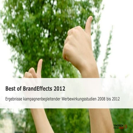 Best of Brand Effects 2012