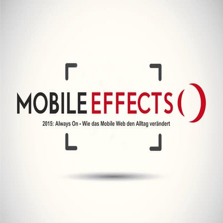 FORAG - Studie Mobile Effects 2015