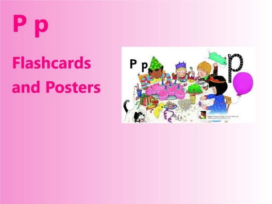 Flashcards and posters oa | PDF