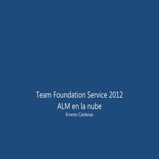 Introducción a Team Foundation Serv...