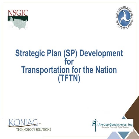 Tftn overview gis dot