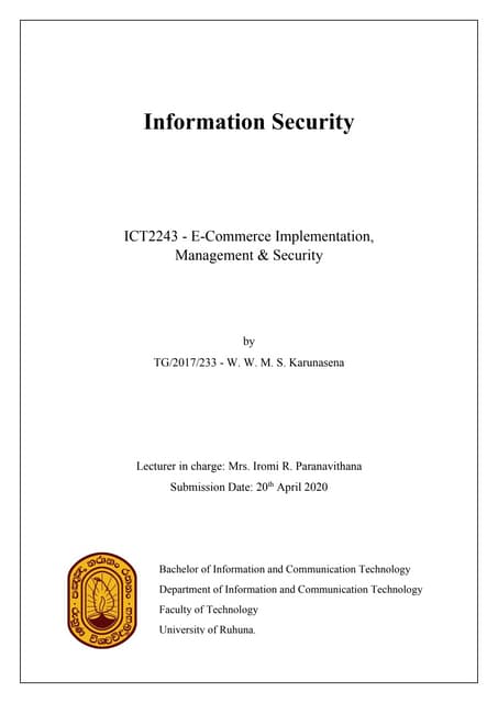 Information Security