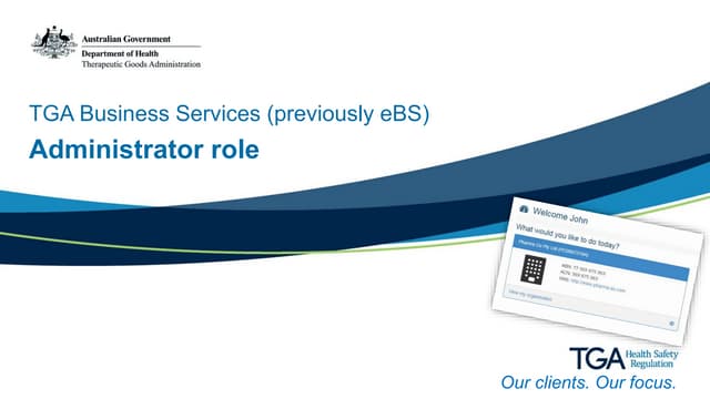 Tga business services - administrat...