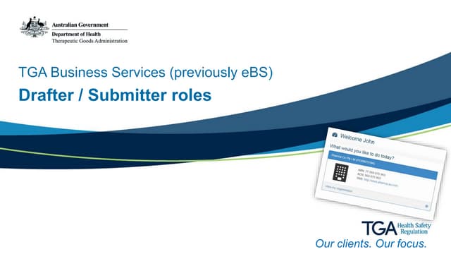 Tga business services - drafter and...