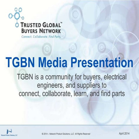 TGBN Media Overview Presentation - April 2014