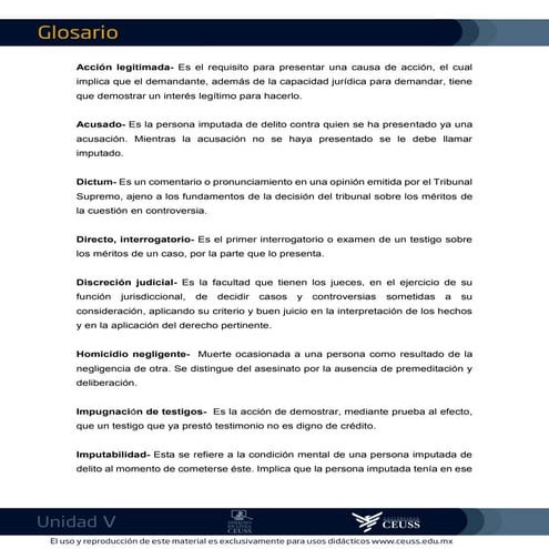 Tgd 3. glosario unidad v