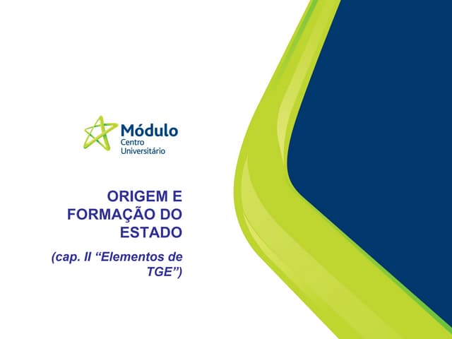 Teoria Geral do Estado - Aula 4