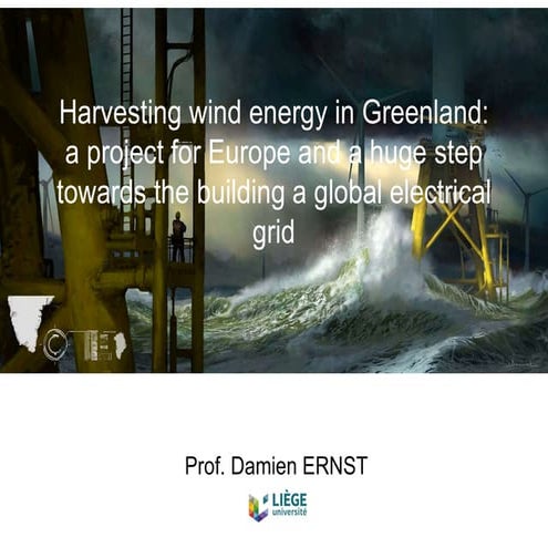 Harvesting wind energy in Greenland: a project for Europe and a huge step tow...
