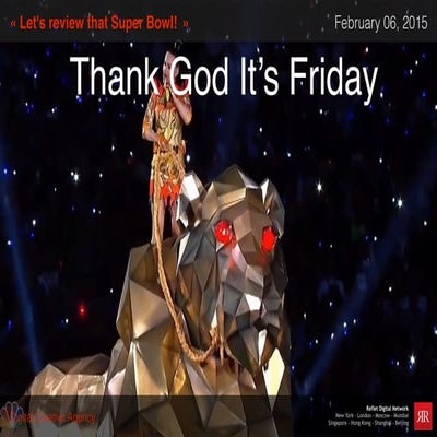 TGIF - February, 06 2015 - Let's review that Super Bowl!