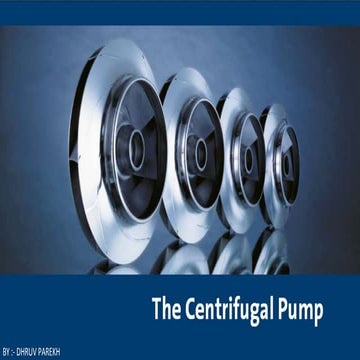 CENTRIFUGAL PUMP_FLUID POWER ENGINEERING_GTU BE SEM 5th