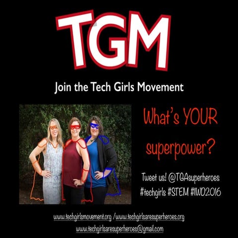 Tech Girls Movement Tech Girls Are Superheroes Book 2 Launch Google Sydney IW...