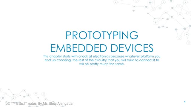 Prototyping Embedded Devices_Internet of Things
