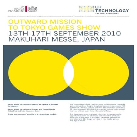 UKTI Tokyo Games Mission (Japan)